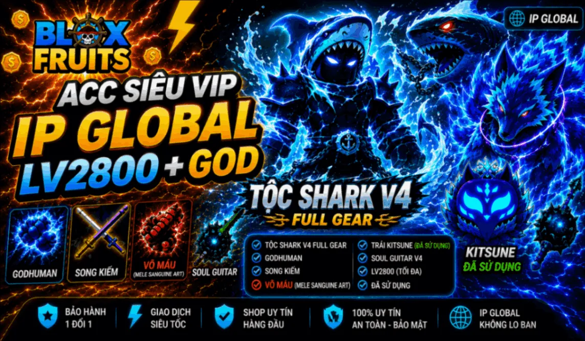 (QT) SHARK V4 FULL GEAR, SANGUINE ART