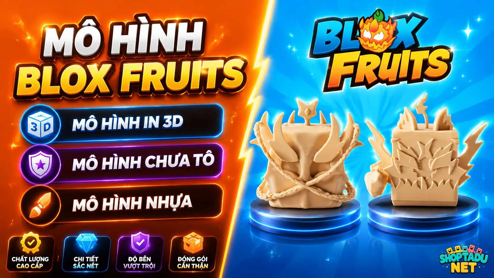 MÔ HÌNH BLOX FRUITS 3D