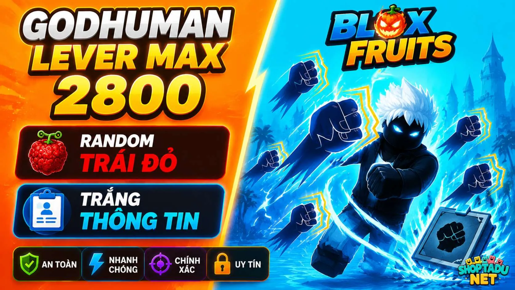 (QT) GODHUMAN LEVER MAX